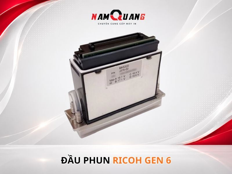 Đầu Phun Ricoh Gen 6 chính hãng cho máy in UV