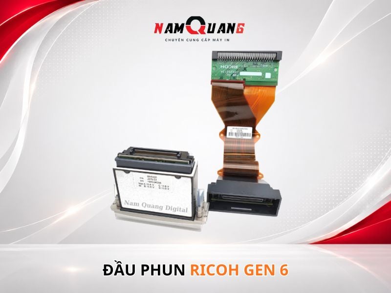 Đầu Phun Ricoh Gen 6 chính hãng cho máy in UV