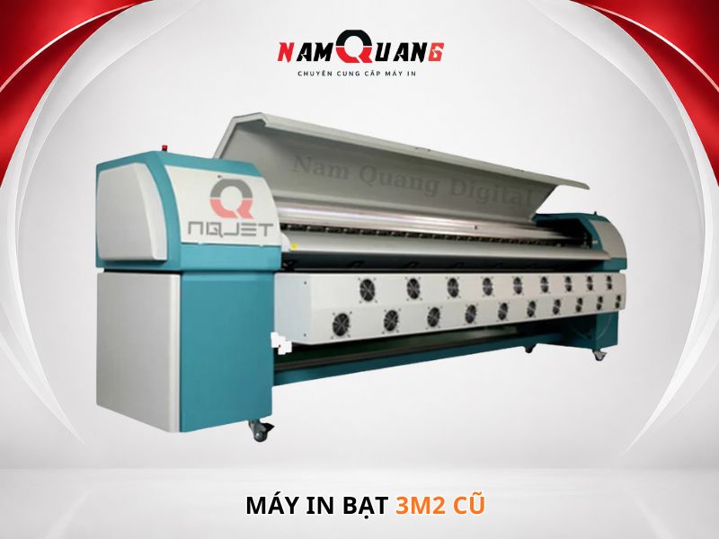 Máy in bạt 3m2 cũ