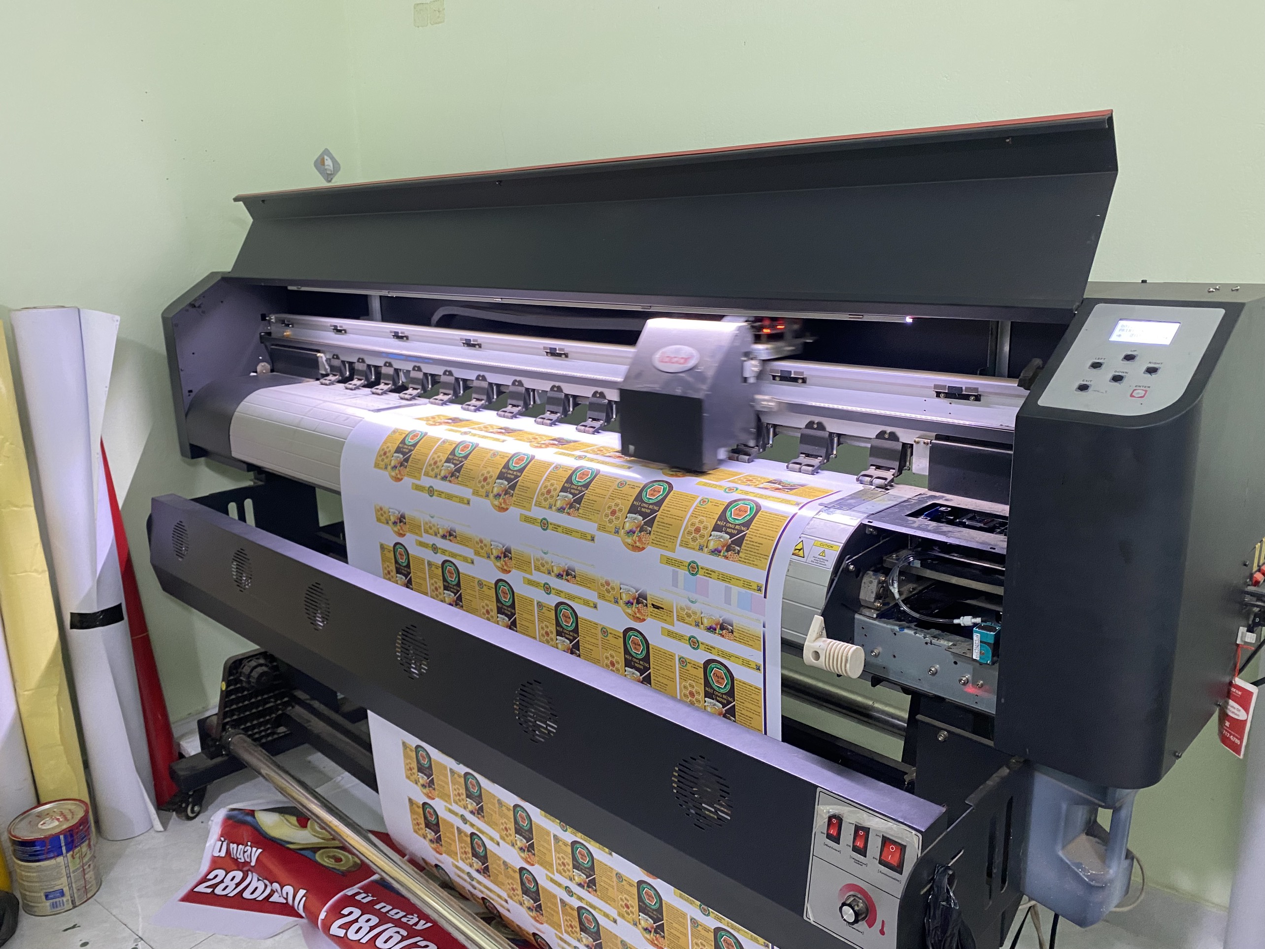 Dịch vụ chuyển đầu dx5 máy in decal locor xuống tx800 Dịch vụ chuyển đầu dx5 máy in decal locor xuống tx800