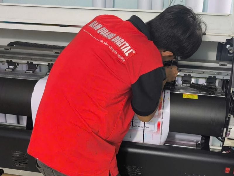 Sửa chửa các dòng đầu phun máy in khổ lớn