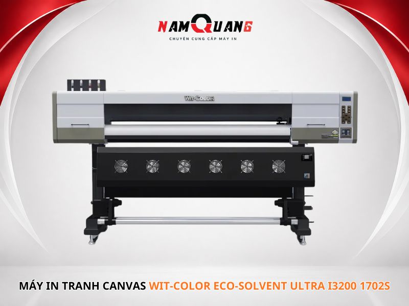 máy in tranh canvas Wit-Color Eco-Solvent Ultra i3200 1702s