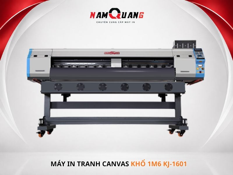 máy in tranh canvas khổ 1m6 KJ-1601