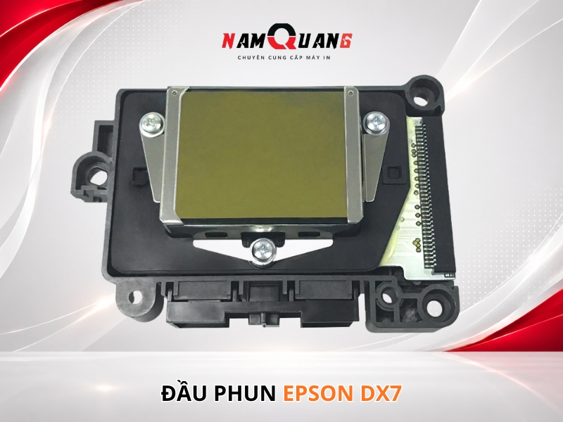 Đầu phun Epson DX7 xài có bền không?