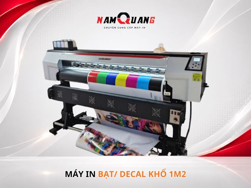 Máy in bạt/ decal khổ nhỏ 1m2, 1m6, 1m8