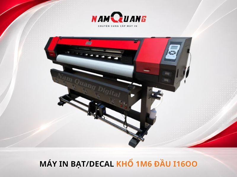 Máy in bạt/decal khổ 1m6 đầu i1600