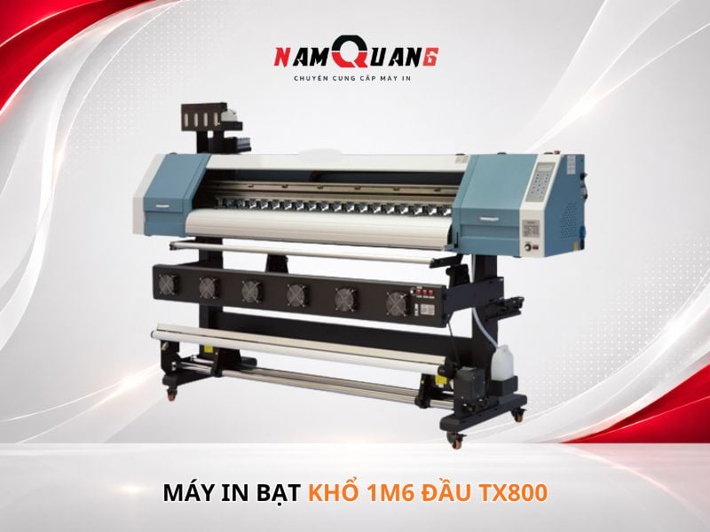Máy in bạt khổ 1m6 đầu Tx800