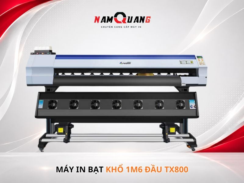 máy in bạt khổ 1m6 đầu tx800
