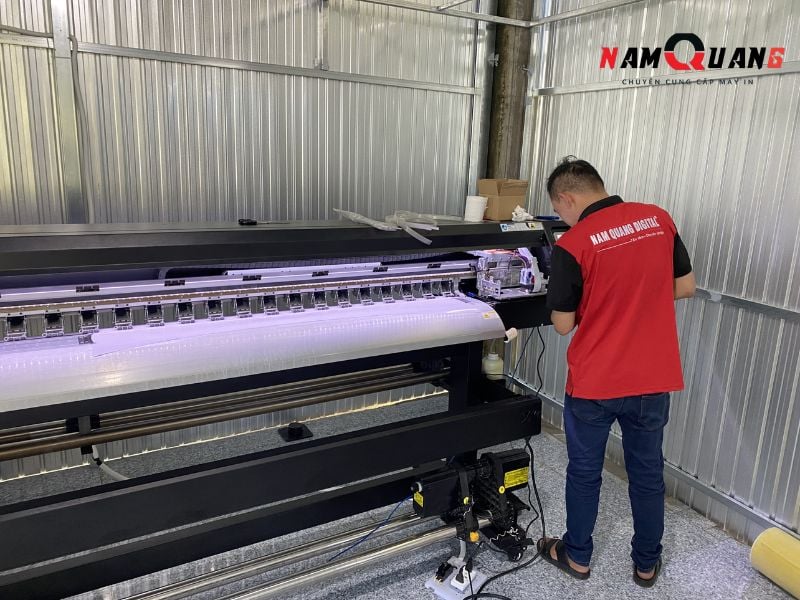 Nam Quang Digital - Đơn vị cung cấp máy in bạt cũ/ mới uy tín tại TPHCM