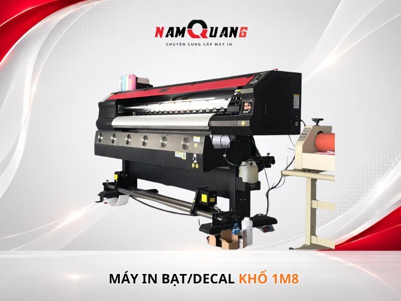 Máy in bạt/decal khổ 1m8
