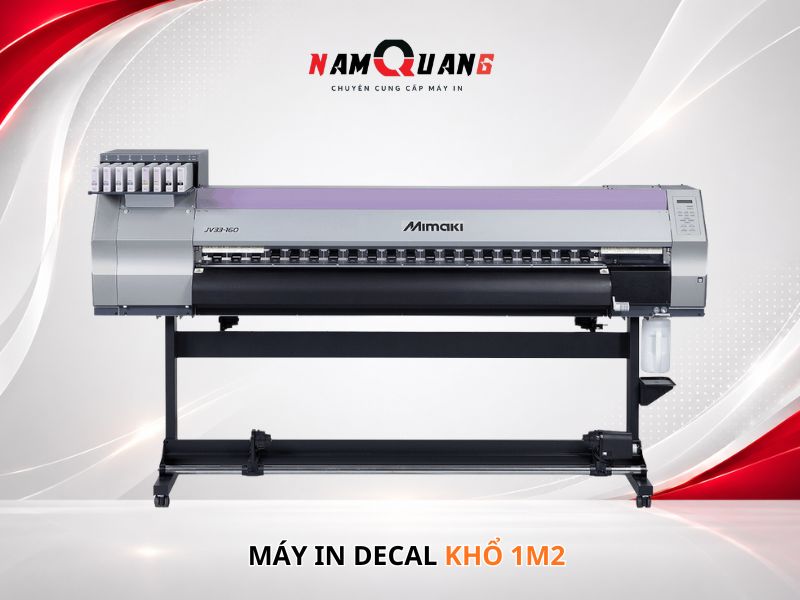 Máy in decal khổ 1m2 thương hiệu Mimaki