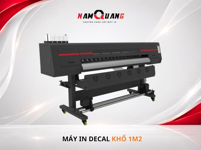 Máy in decal khổ 1m2 đầu phun XP600