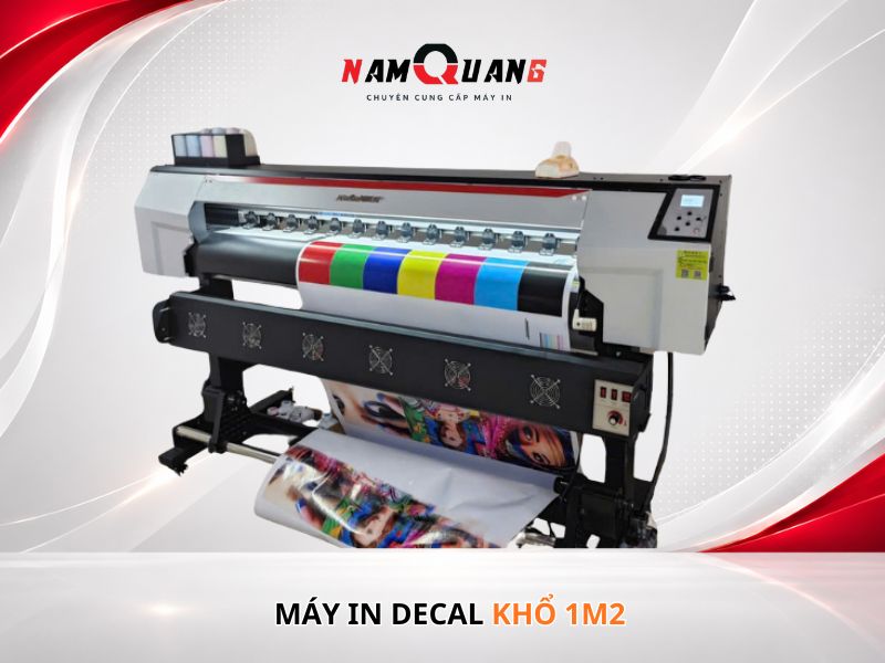 Máy in decal khổ 1m2