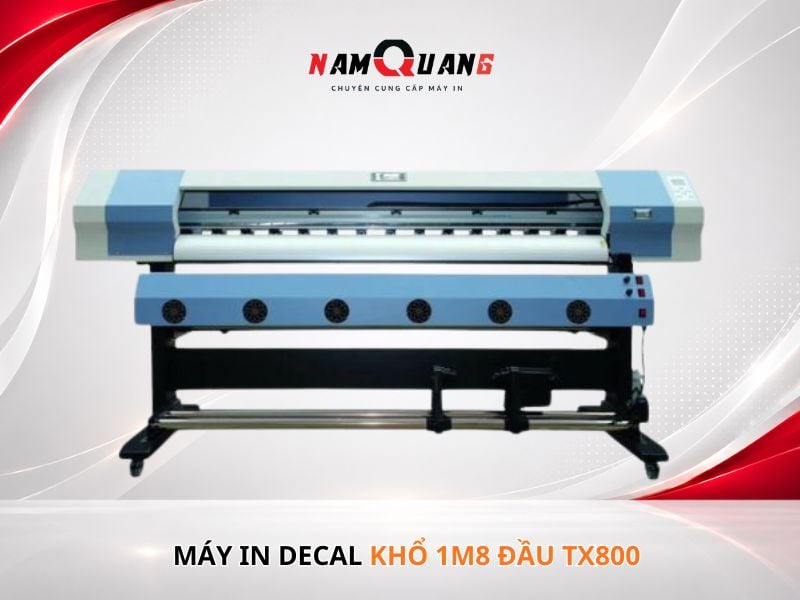 máy in decal khổ 1m8 đầu tx800