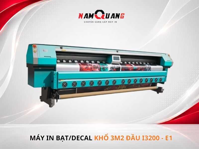 máy in bạt/decal khổ 3m2 đầu i3200 - e1
