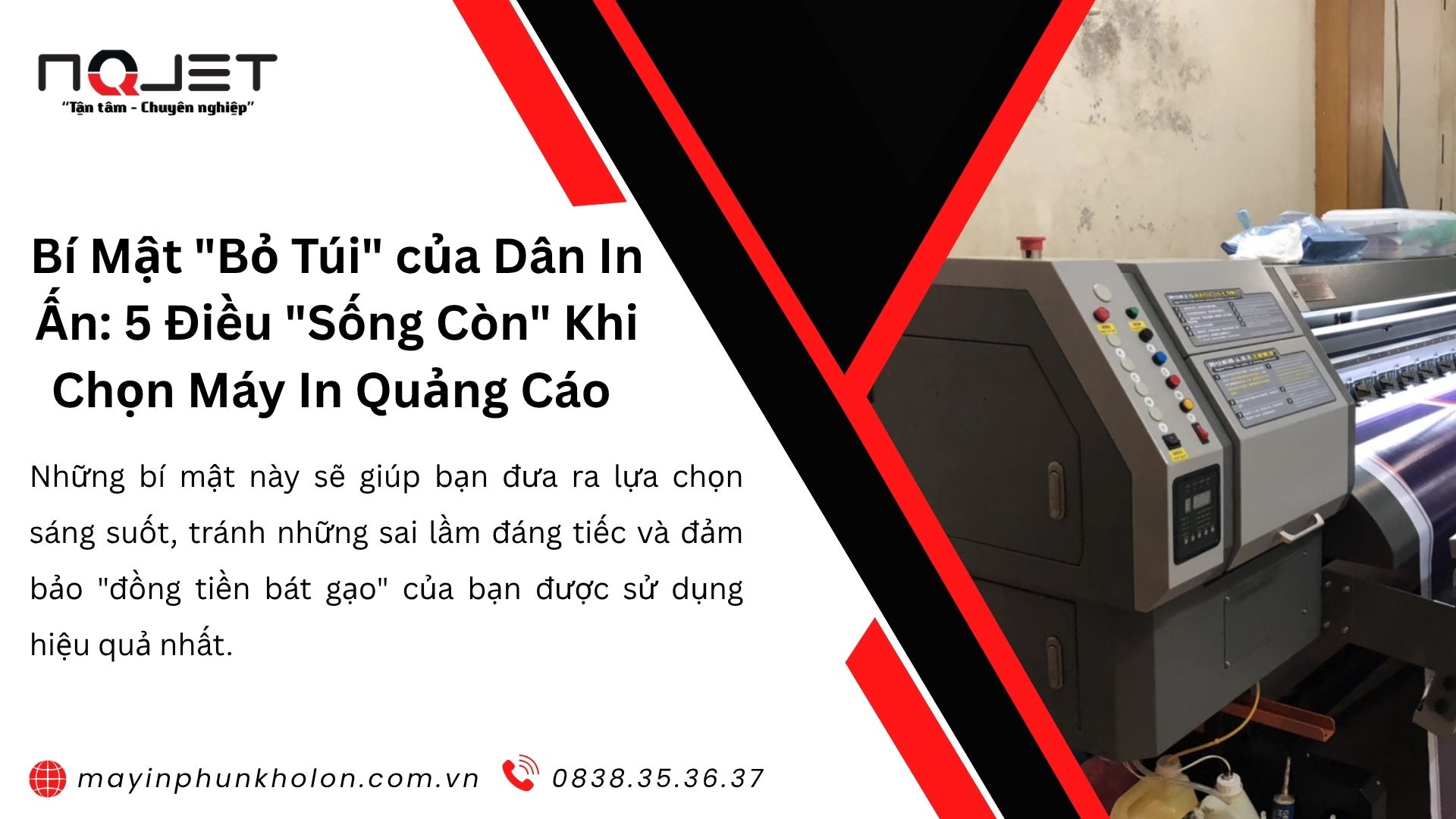 Bí Mật 'Bỏ Túi' của Dân In Ấn: 5 Điều 'Sống Còn' Khi Chọn Máy In Quảng Cáo (Đừng Bỏ Lỡ!) Bí Mật 'Bỏ Túi' của Dân In Ấn: 5 Điều 'Sống Còn' Khi Chọn Máy In Quảng Cáo (Đừng Bỏ Lỡ!)