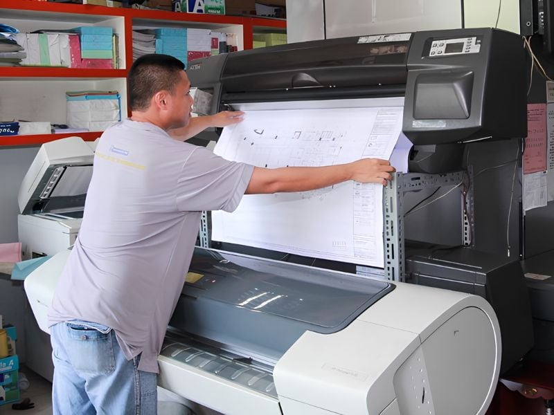 Giấy in A0 TPHCM giá rẻ | Bán cuộn giấy in bản vẽ