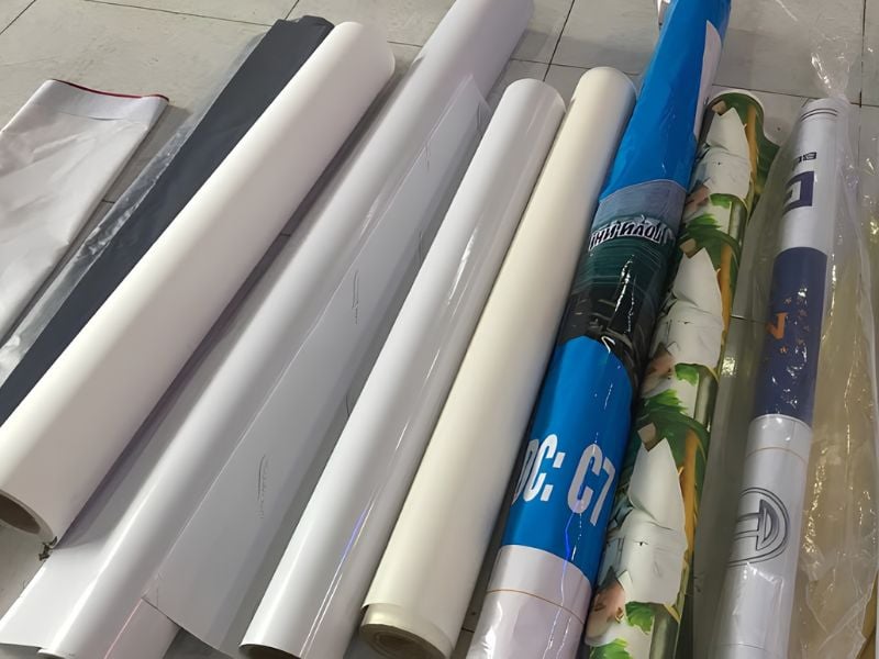 Giấy In PP Khổ Lớn Dạng Cuộn | PP Có Keo & PP Không Keo Giá Tốt TP.HCM