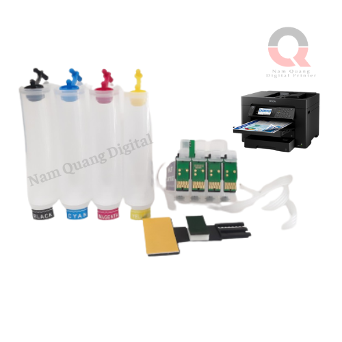 Hệ thống mực liên tục gắn ngoài Epson WF-7830DTWF Hệ thống mực liên tục gắn ngoài Epson WF-7830DTWF