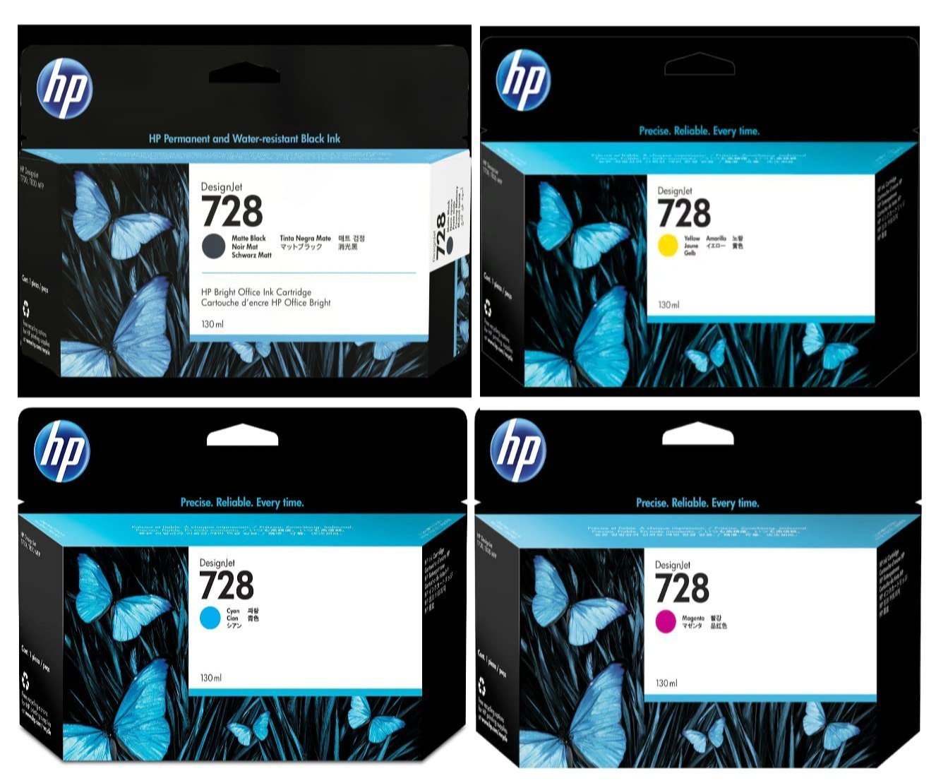 Giá bộ mực HP Designjet ink HP 728 bao nhiêu tiền Giá bộ mực HP Designjet ink HP 728 bao nhiêu tiền