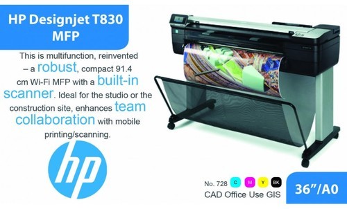 HP DesignJet T830 36-in MFP Printer (F9A30B)  HP DesignJet T830 36-in MFP Printer (F9A30B)