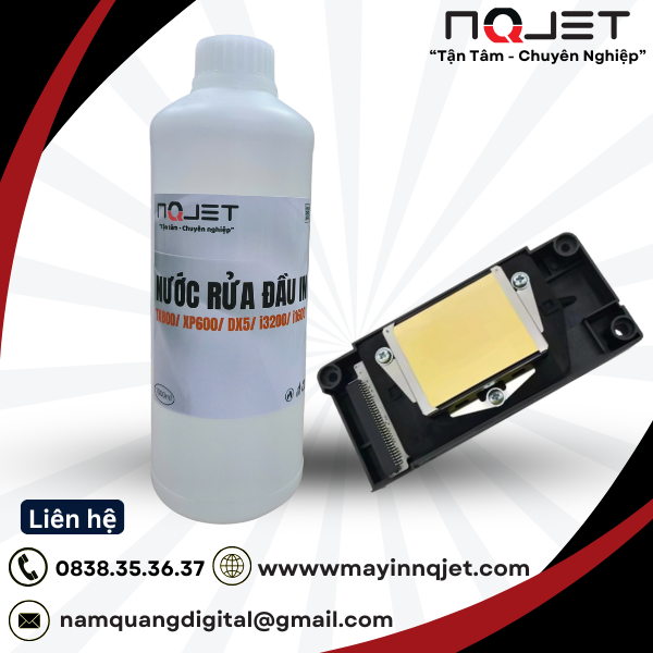 Nước rửa đầu in dx5 Epson - 1000 ml Nước rửa đầu in dx5 Epson - 1000 ml