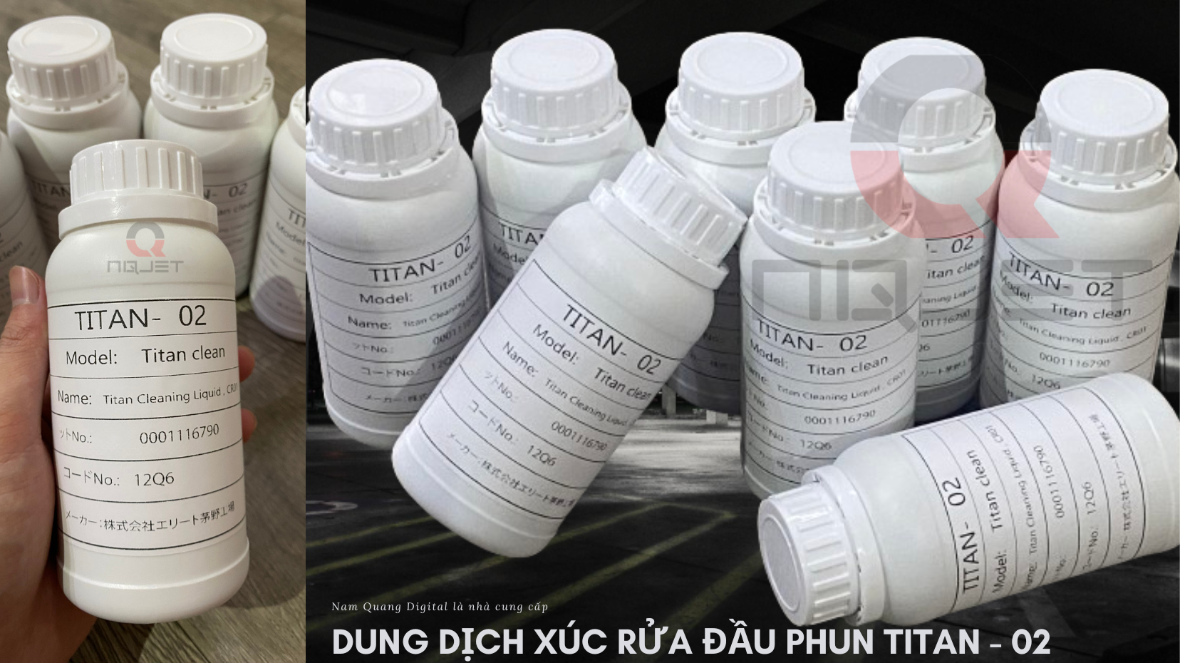 Dung dịch xử lí đầu phun thùng carton bị nghẹt rối tia Dung dịch xử lí đầu phun thùng carton bị nghẹt rối tia