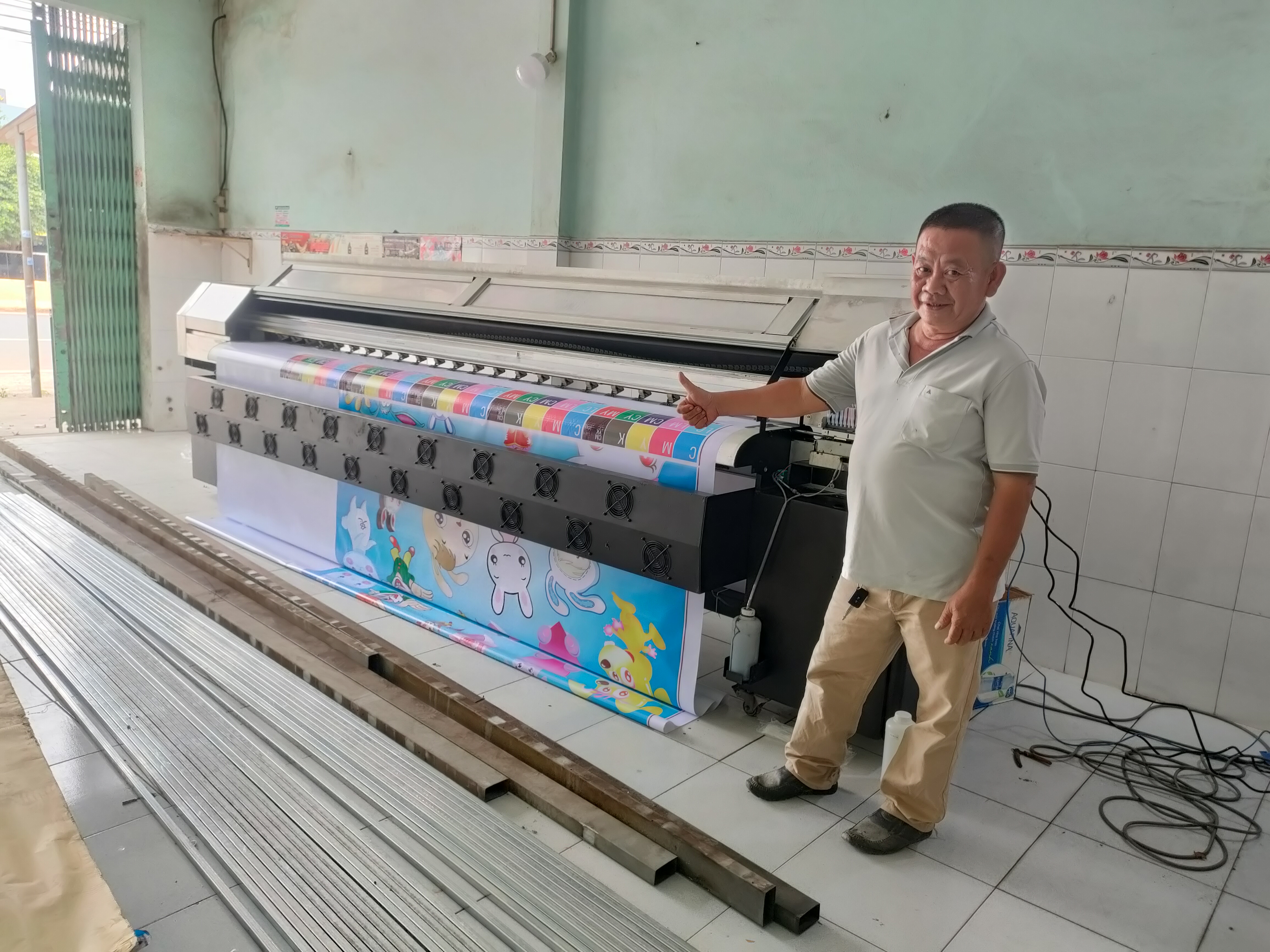 máy in bạt 3m2 cũ máy in bạt 3m2 cũ