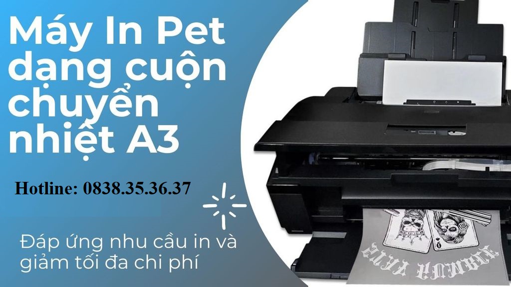 in pet chuyển nhiệt khô A3 tiêt kiệm mọi chi phí
