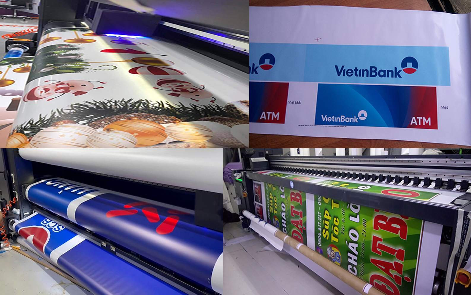 In tốt trên decal, film, PVC, Hiflex, PET, giấy ảnh phủ UV In tốt trên decal, film, PVC, Hiflex, PET, giấy ảnh phủ UV