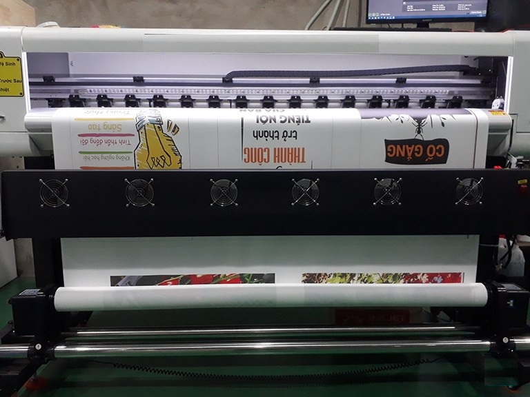 Máy in Bạt 1m6/1m8 khổ lớn tại Buôn Ma Thuột - Daklak Máy in Bạt 1m6/1m8 khổ lớn tại Buôn Ma Thuột - Daklak