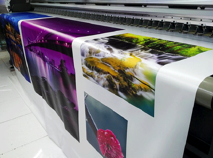 Máy in Uv cuộn khổ 2m5 - i3200 Máy in Uv cuộn khổ 2m5 - i3200