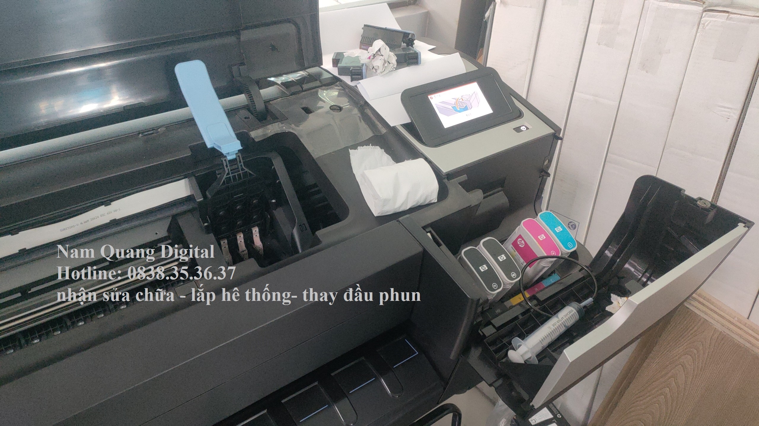 SỮA CHỮA MÁY IN PHUN MÀU KHỔ LỚN A0 SỮA CHỮA MÁY IN PHUN MÀU KHỔ LỚN A0
