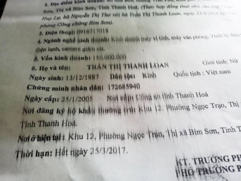 Bản in bị nhòe hoặc lem mực