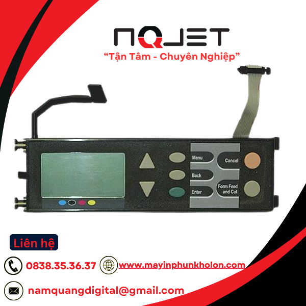 Màn hình điều khiển máy in HP Designjet 500 và 800 /510 Màn hình điều khiển máy in HP Designjet 500 và 800 /510