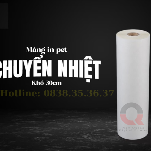Màng pét khổ 30cm dài 100m Màng pét khổ 30cm dài 100m