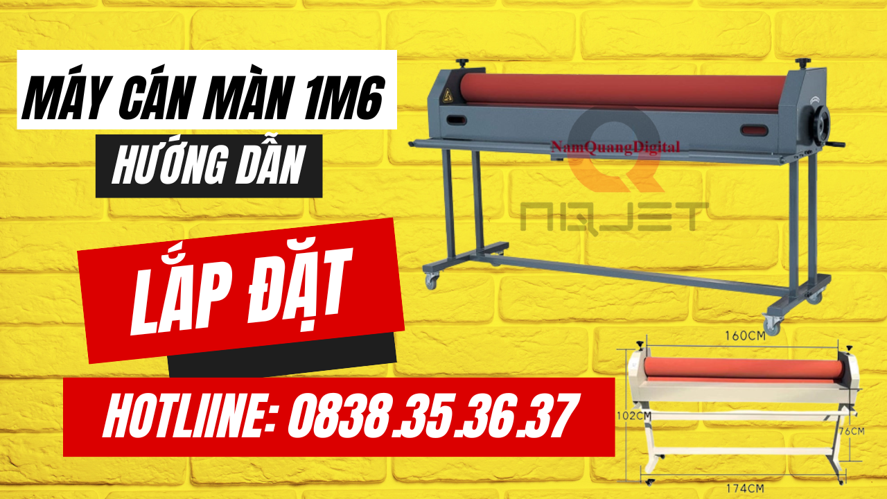 Hướng dẫn cách lắp đặt máy cán màn nguội khổ 1m6 đúng cách Hướng dẫn cách lắp đặt máy cán màn nguội khổ 1m6 đúng cách