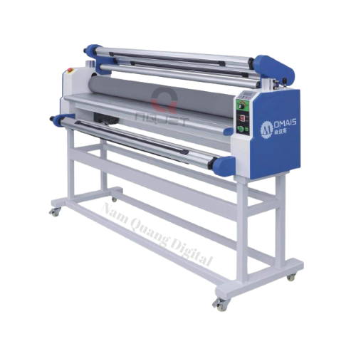 Máy cán màng decal tự động khổ 1m6 Máy cán màng decal tự động khổ 1m6