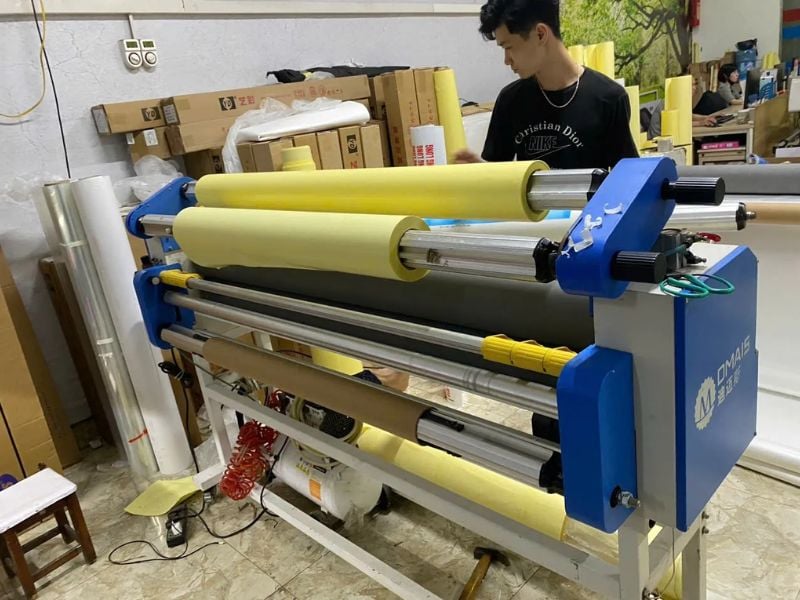 Máy cán màng nguội tự động