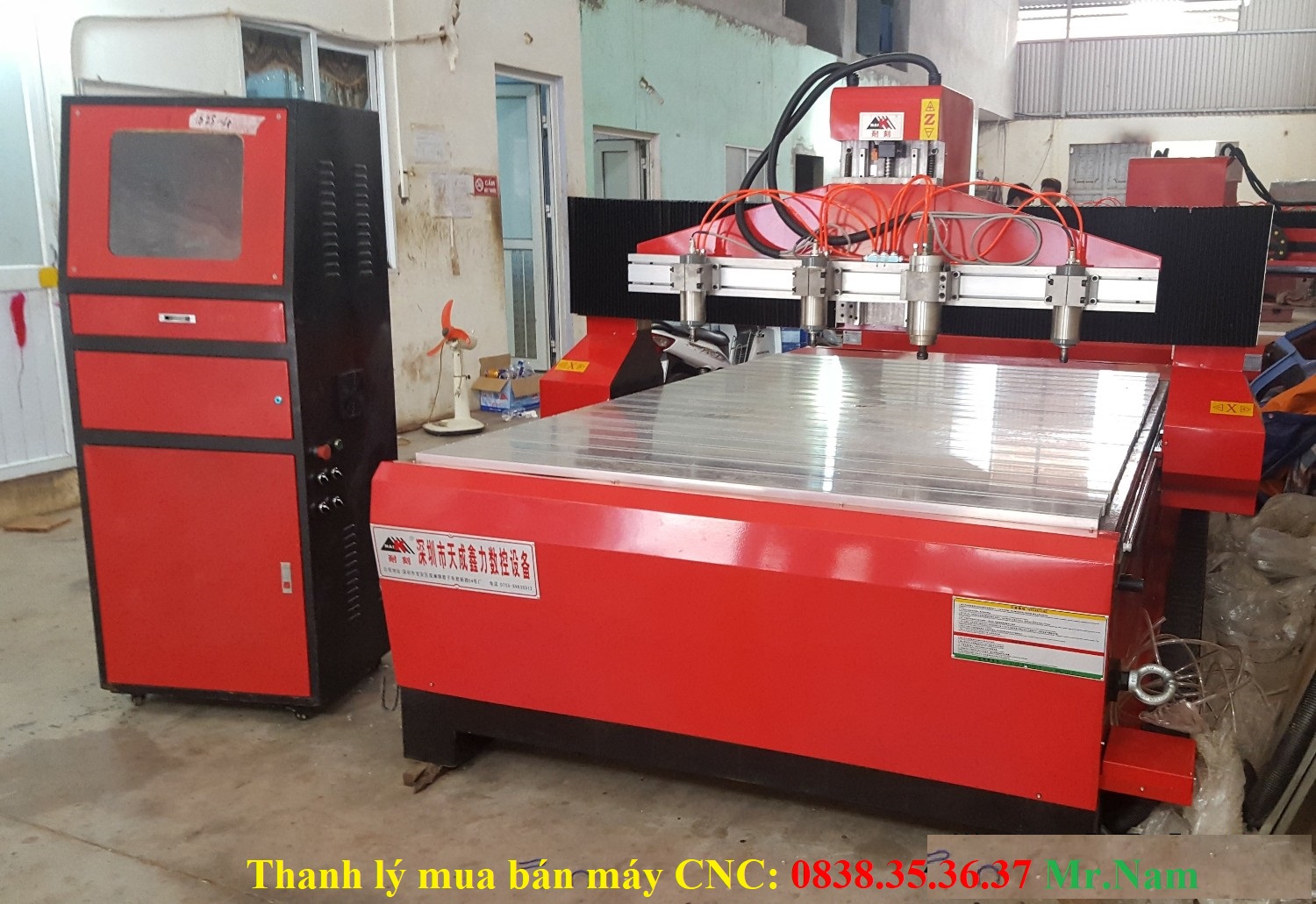 thanh lý máy CNC khắc gỗ
