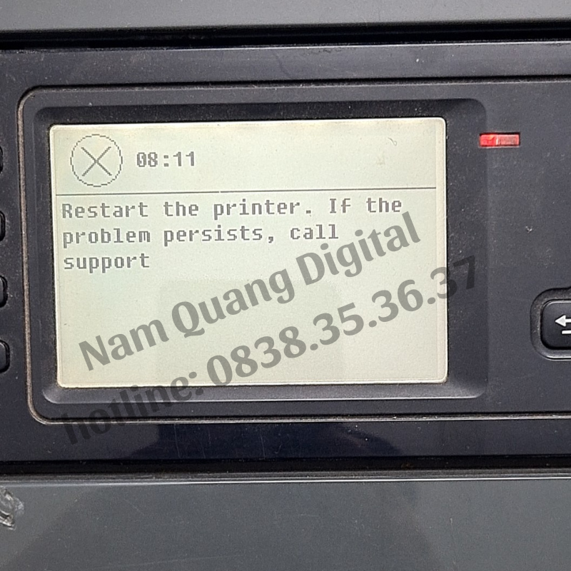 Hướng Dẫn Khắc Phục Lỗi 08:04, 08:07, 08:11 Trên HP Designjet T1200 / T1300 Hướng Dẫn Khắc Phục Lỗi 08:04, 08:07, 08:11 Trên HP Designjet T1200 / T1300