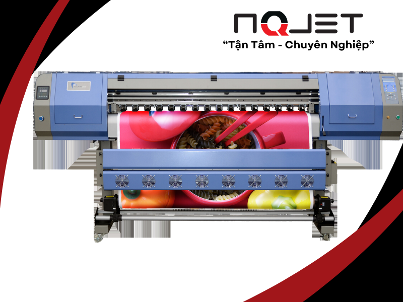 Máy in bạt hiflex cũ khổ 1m8 tại Nha Trang Máy in bạt hiflex cũ khổ 1m8 tại Nha Trang