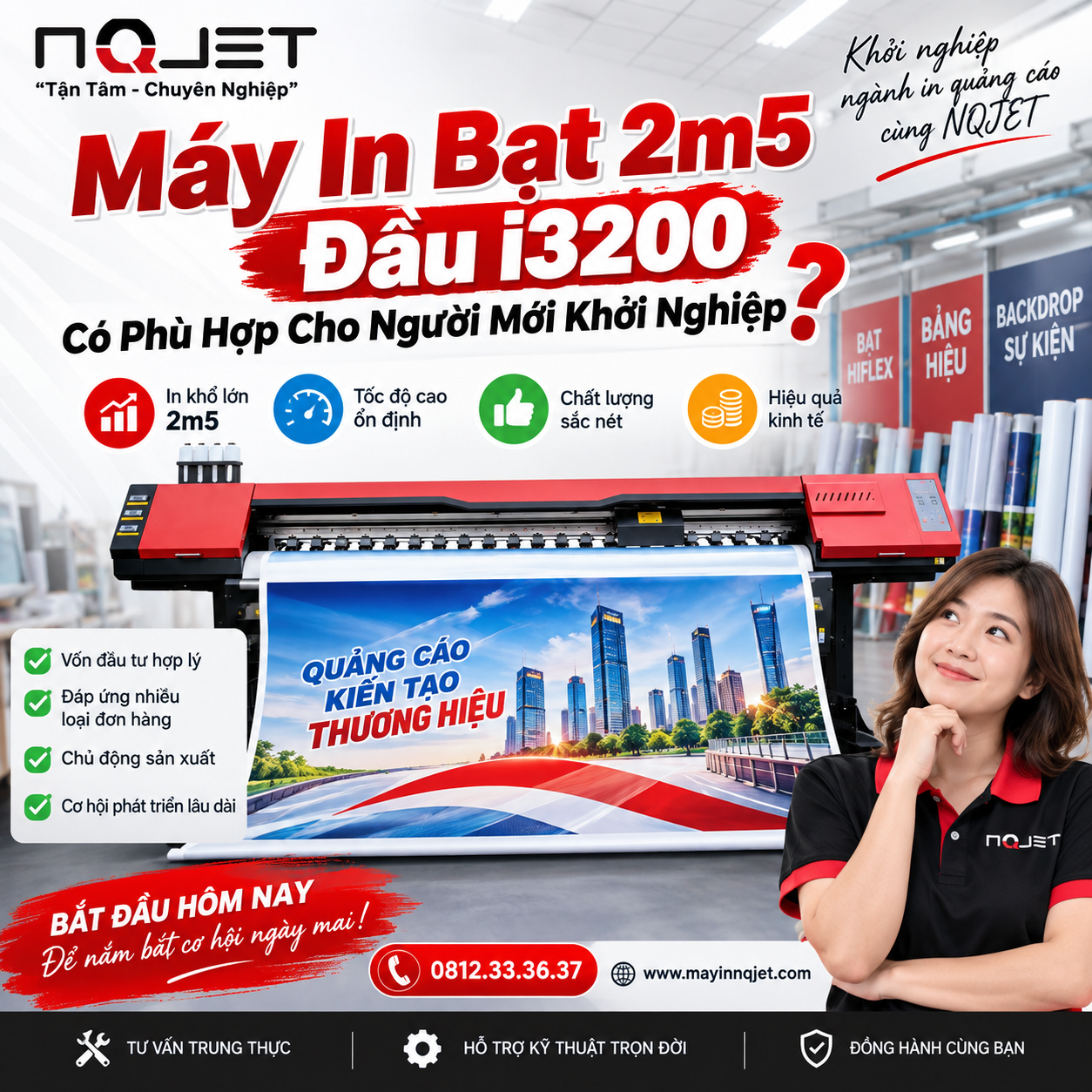 Máy In Bạt 2m5 Đầu i3200 Có Phù Hợp Cho Người Mới Khởi Nghiệp? Máy In Bạt 2m5 Đầu i3200 Có Phù Hợp Cho Người Mới Khởi Nghiệp?