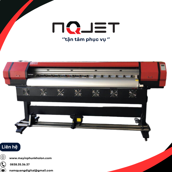 Máy in bạt khổ 2m5 - 2m8 Máy in bạt khổ 2m5 - 2m8