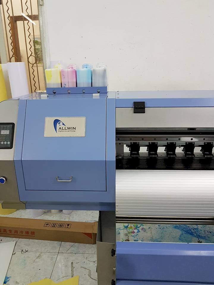 Máy in allwin khổ 1m8 cũ Máy in allwin khổ 1m8 cũ