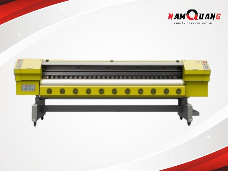 Máy in bạt khổ 3m2 cũ lắp đầu phun TX800