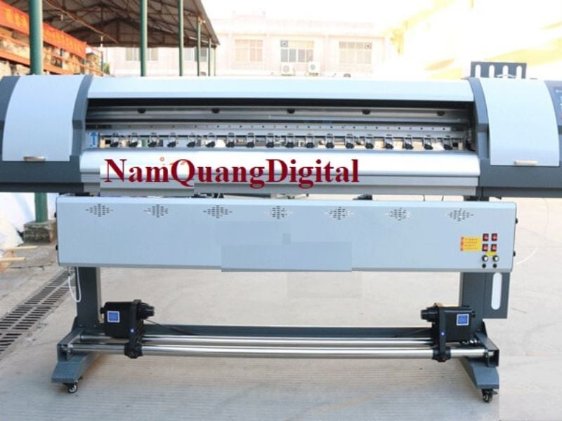 Máy in bạt cũ khổ 1.8m dùng đầu phun xp600