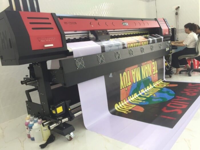 Máy in bạt decal khổ lớn cũ bao nhiêu tiền Máy in bạt decal khổ lớn cũ bao nhiêu tiền