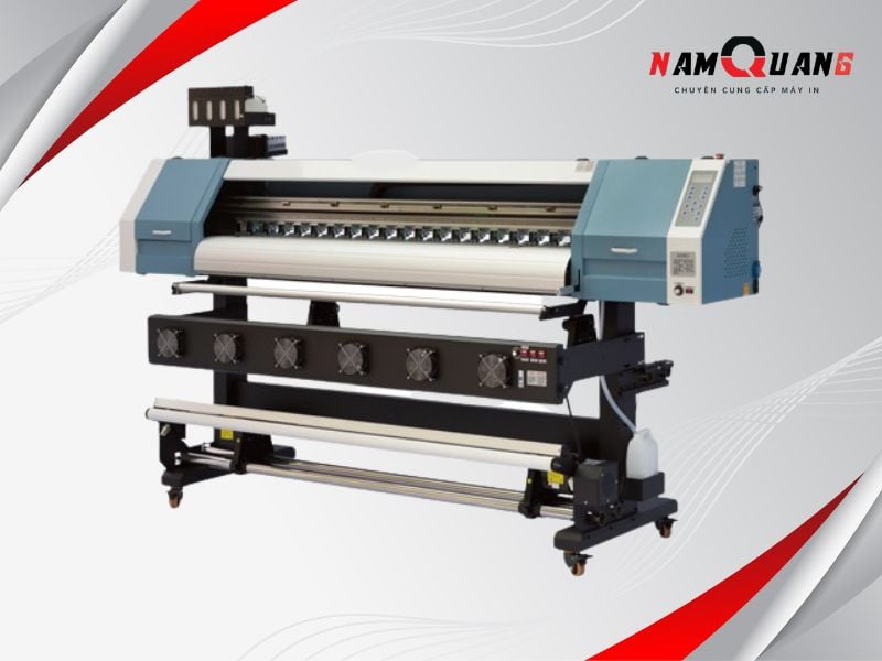 Máy in bạt 1m8 cũ lắp đầu Epson i1600 chính hãng
