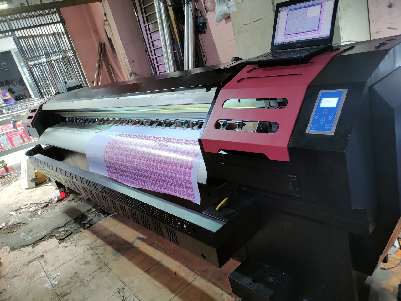 máy in bạt khổ 3.2 cũ in chất lượng